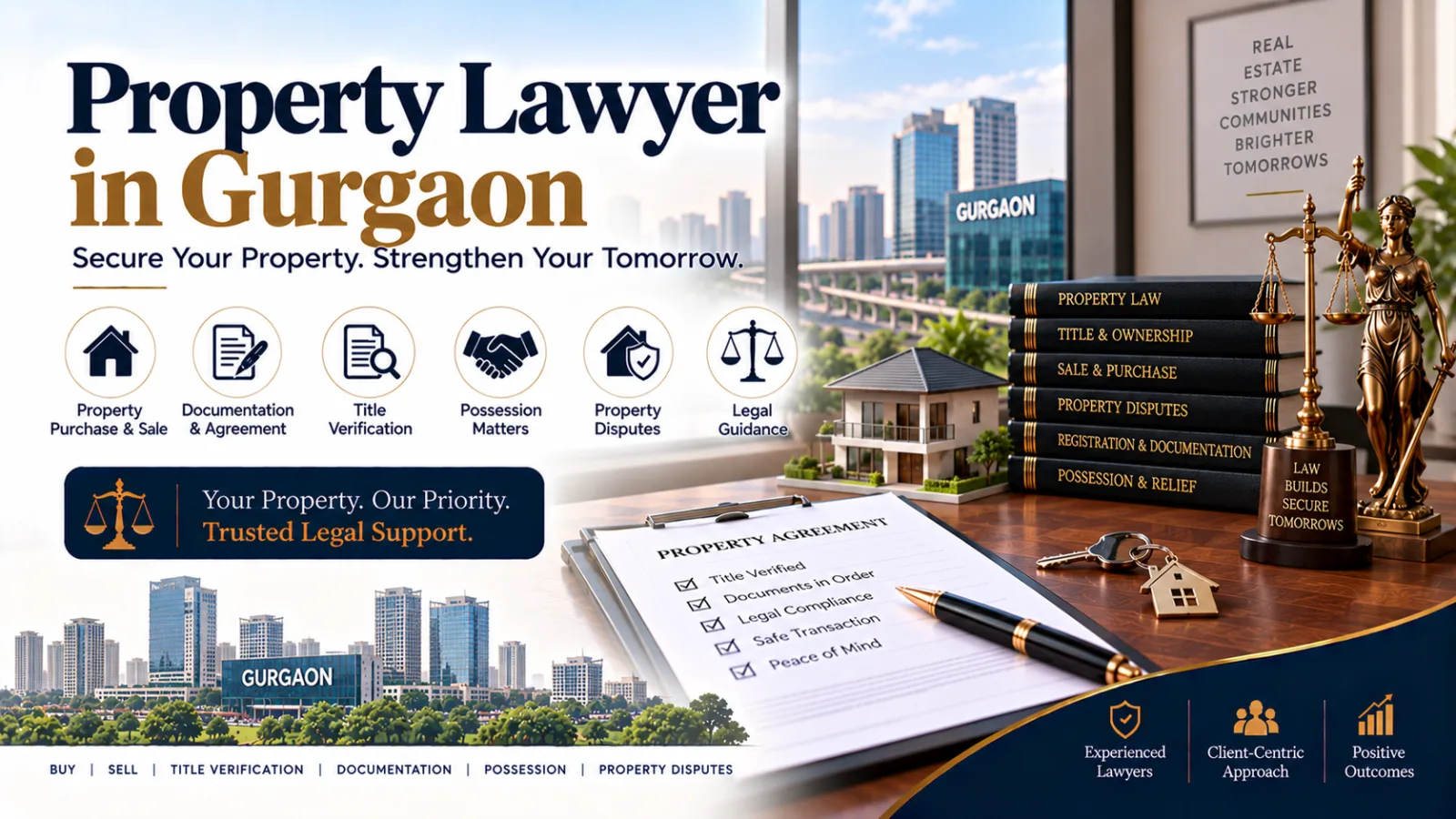 Property Lawyers in Gurgaon for Sale, Purchase & Property Disputes