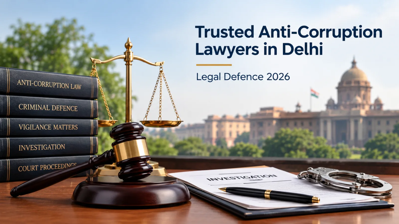 Anti-Corruption Lawyers in Delhi for Corruption Cases, Criminal Defence & Legal Representation