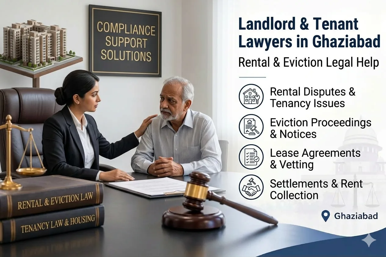 Landlord & Tenant Lawyers in Ghaziabad for Rental Disputes, Lease Agreements & Eviction Proceedings