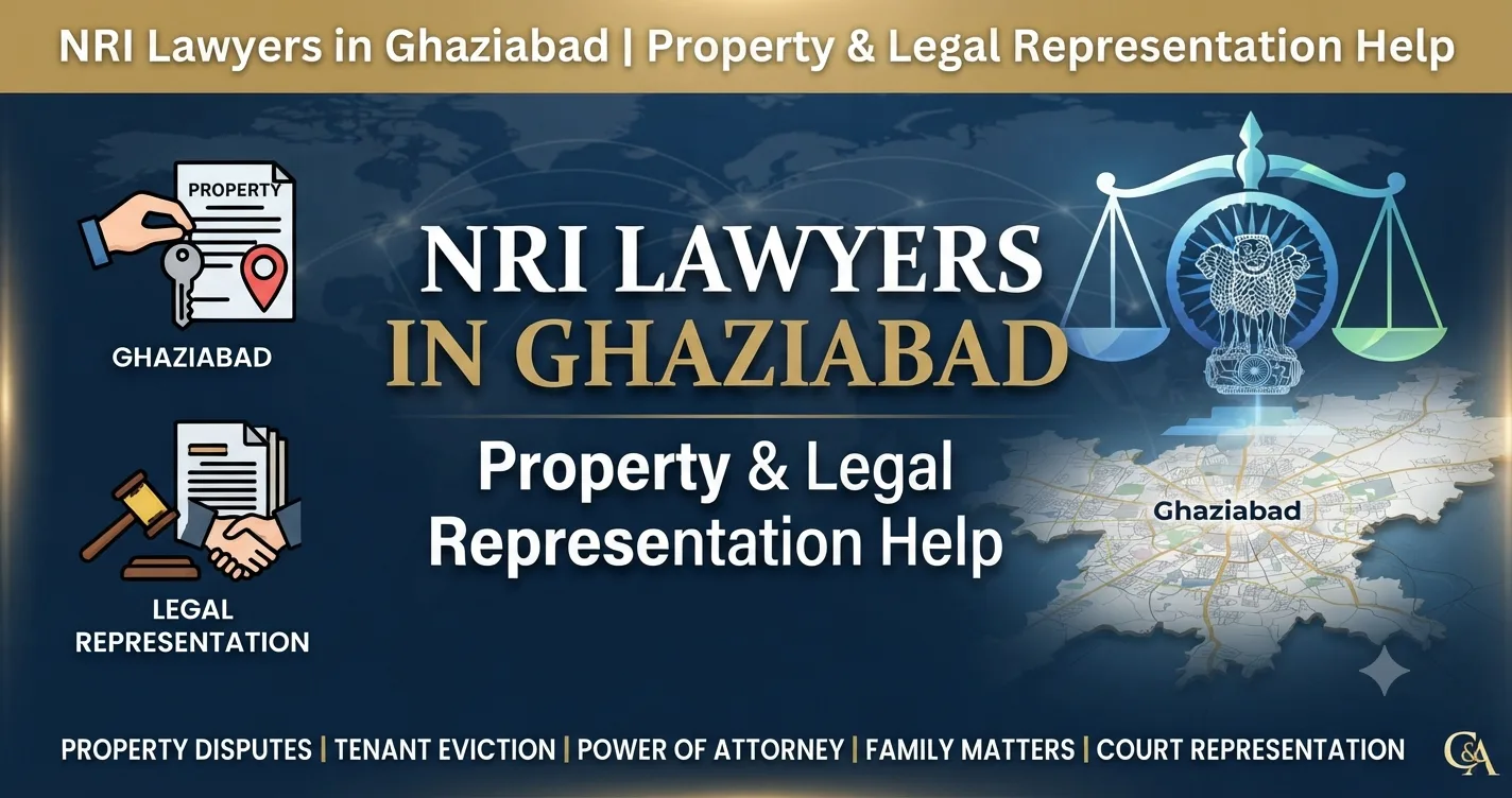 NRI Lawyers in Ghaziabad for Property Disputes, Family Matters & Legal Representation