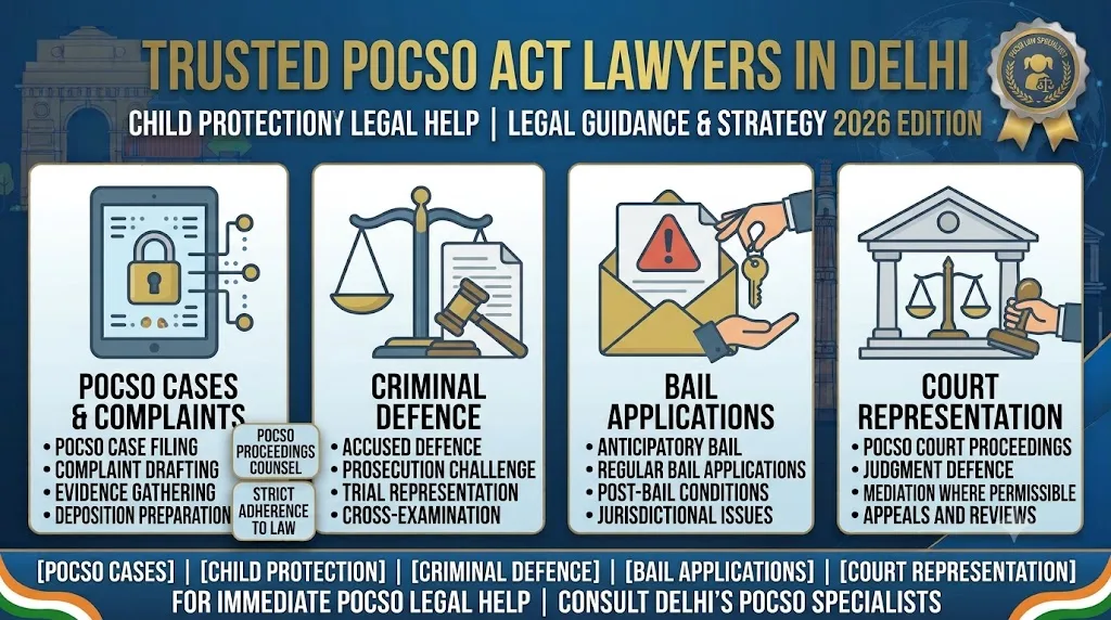 POCSO Act Lawyers in Delhi for Child Protection Cases & Legal Representation
