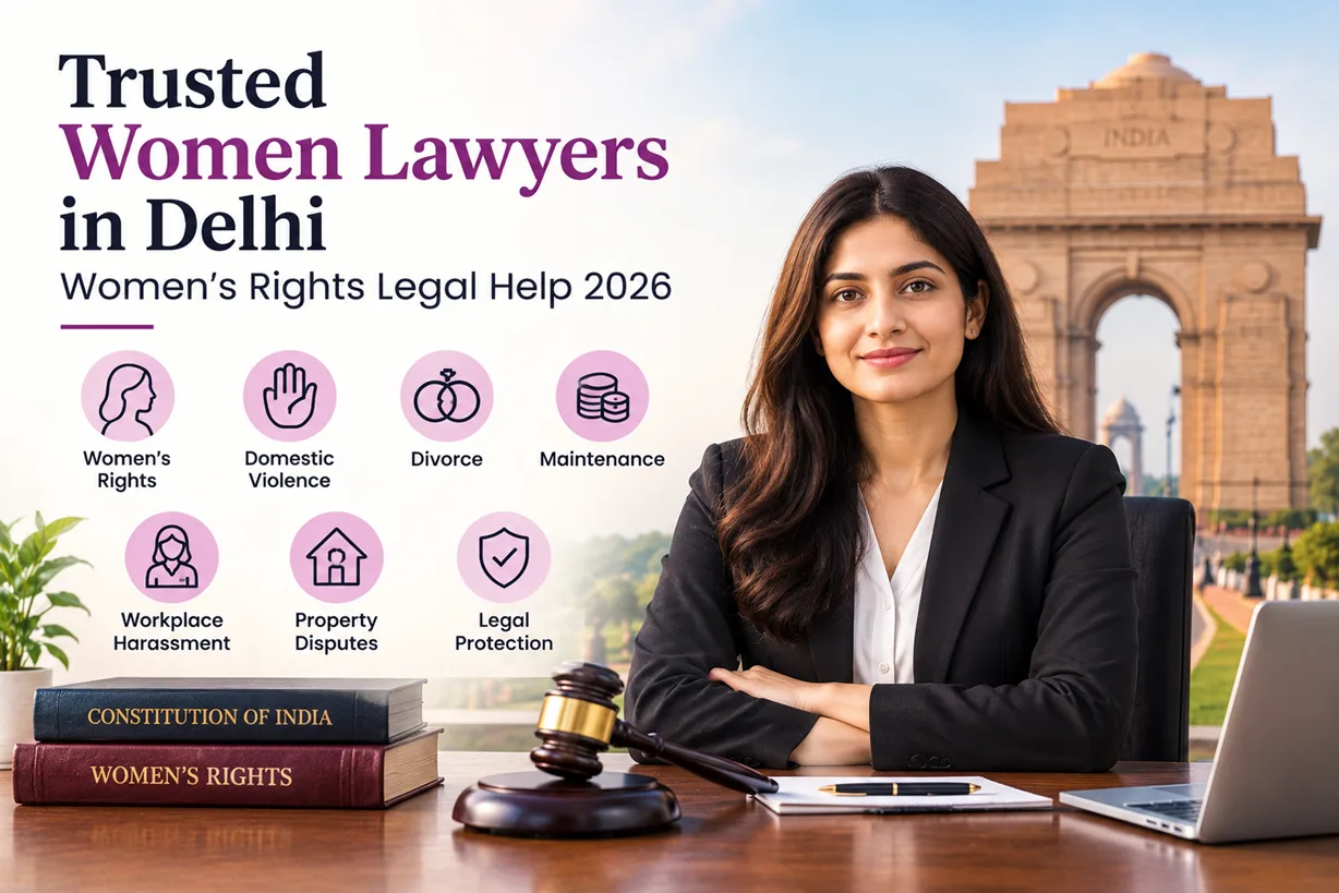 Women Lawyers in Delhi for Women's Rights, Domestic Violence & Legal Protection